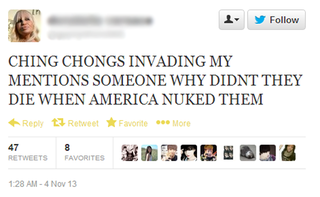 Illustration for article titled Twitter Is Still Great at Finding Racists and Morons